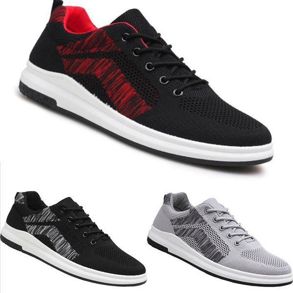 

new men running shoes mens light grey outdoor shoes red black split mesh sports sneakers size 40-44