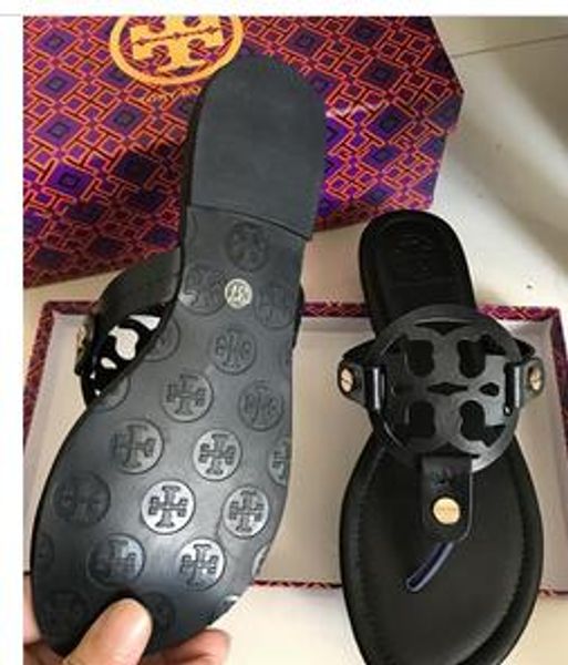 

With box new h lipper female xia fa hionable joker lei ure wear out ide beach flat ea a word procra tinate cool lipper outdoor