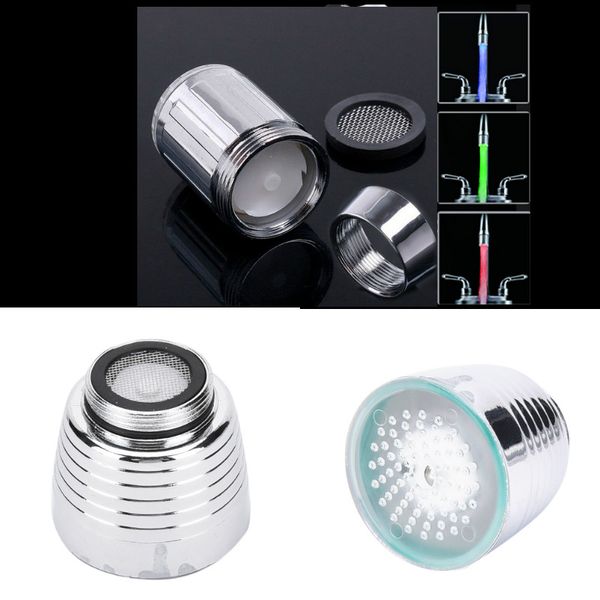 2019 Luminous Led Water Faucet Shower Tap Temperature Sensor