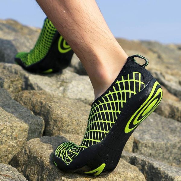 

water shoes aqua shoes beach mens womens water quick barefoot diving sport men beach sandals upstream aqu #xtn