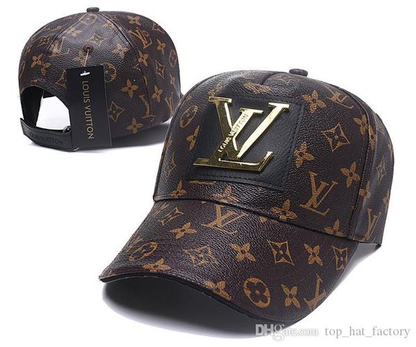 

2019 hot Good Quality Luxury Brands V Autumn Winter Unisex hat fashion casual Letter hats For Men women designer cap sunhat black Khaki