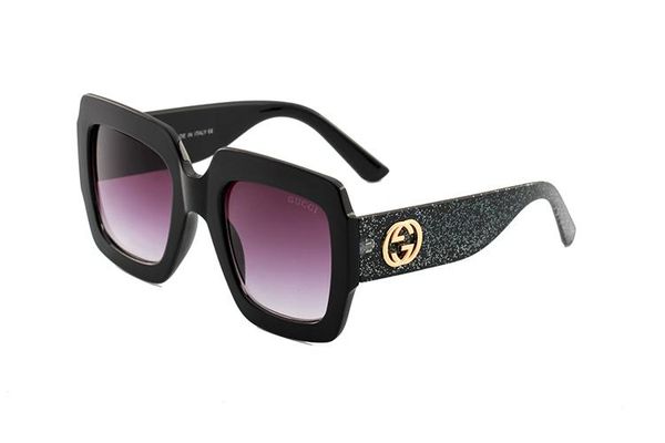

new style fashion sunglasses europe and the united states retro sunglasses outdoor 2020 men and women travel sun glasses, Black