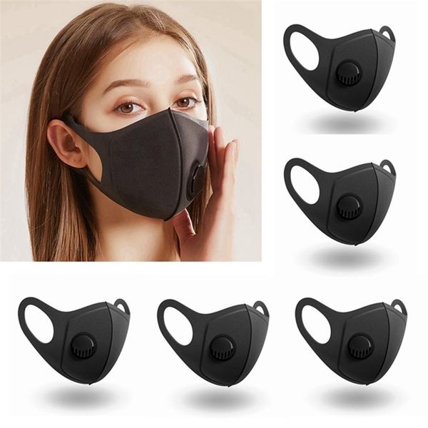 

2020 ren anti-dust facemouth черной маски для лица эр рм2,5 маски пыле anti-l моющегося многоразового губка маски