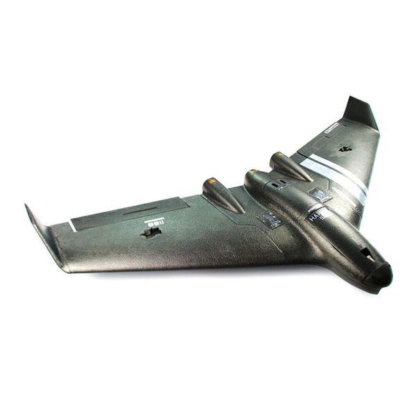 

reptile harrier s1100 fpv flying wing epp 1100mm wingspan with gyro rc airplane pnp - black