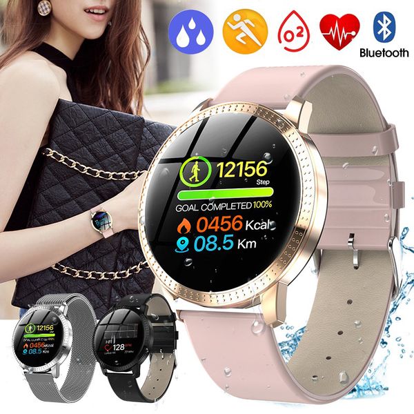 

CF18 Smart Watch OLED Color Screen Smartwatch Fashion Fitness Tracker Heart Rate Blood Pressure Monitor For Men Women 30pcs