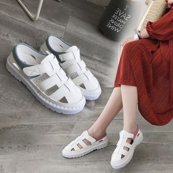 

sandals shoes women female sport girls outdoor sandals women's retro flat shoes roman sneakers sandalia mujer
