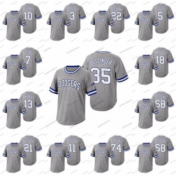 

35 cody bellinge wild pitch jersey corey seager clayton kershaw chris taylor a.j. pollock justin turner kenley jansen ross stripling t-shirt, Blue;black