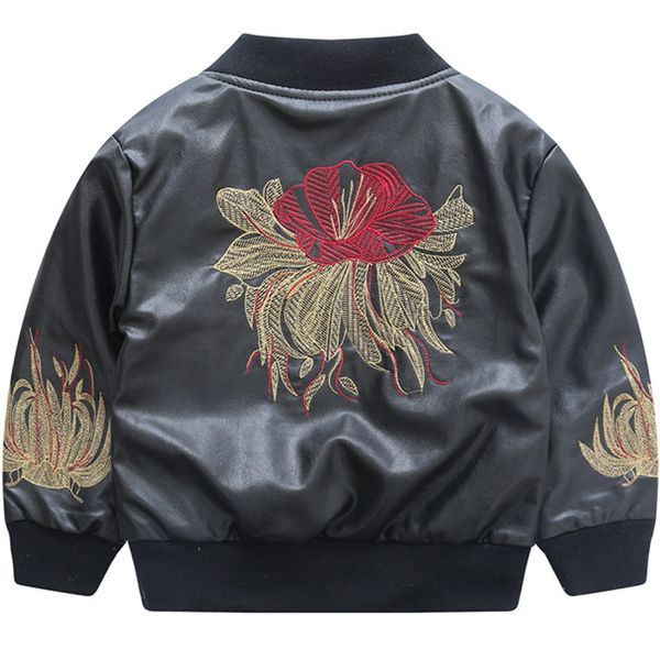 

fashion children's autumn jackets faux leather warm new year's jackets winter children's clothing sports coat clothes, Blue;gray