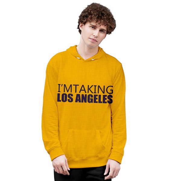 

kb mens designer casual print hoodies fashion long sleeve rip hooded homme 3d digital printing sweatshirts, Black