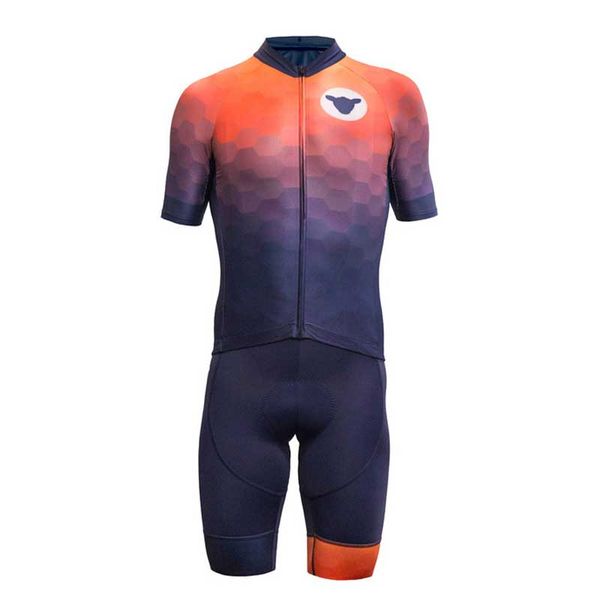 

black sheep cycling jersey sets breathable bicycle kit cycling clothing riding bike wear clothes suirt, Black;blue