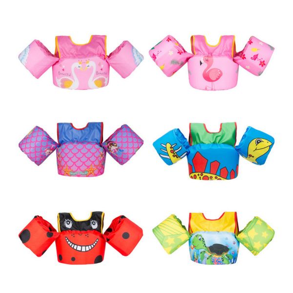 

puddle jumper baby life vest for swimming arm sleeves inflatable floating buoyancy child vest kids life jacket swimsuit float