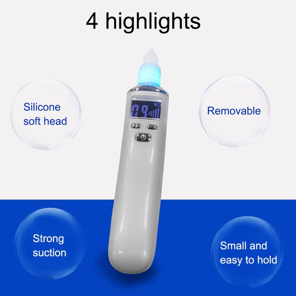 

new electric nasal aspirator nose cleaner rechargeable newborn nasal congestion nasal suction device for baby newborn