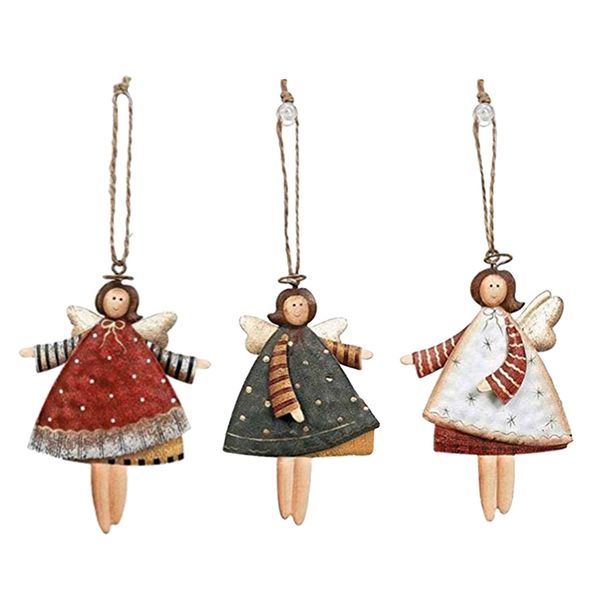 

3 pcs creative christmas ornaments set holiday baubles gift home decoration