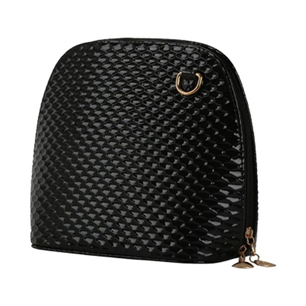 

fggs casual criss cross small shell handbag women evening clutch ladies party purse shoulder crossbody bags black