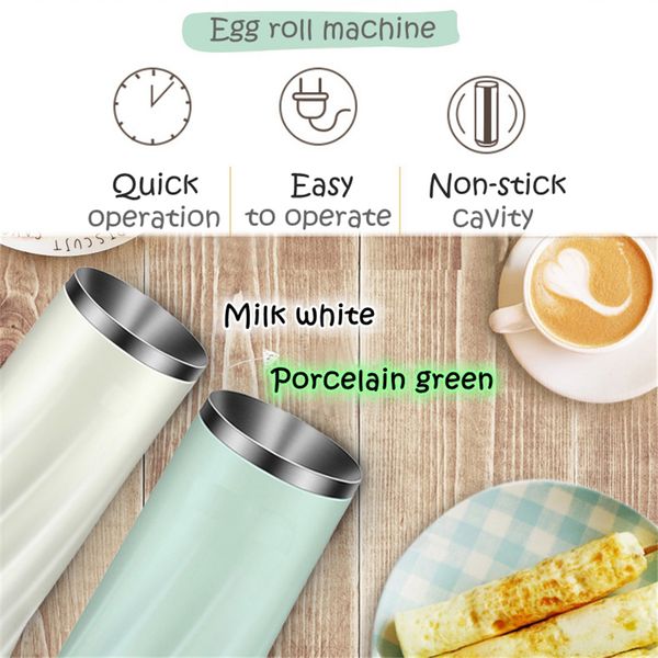 

vogvigo electric automatic multifunctiona mini egg roll maker omelette breakfast egg boiler kitchen cooling egg cooker eu plug