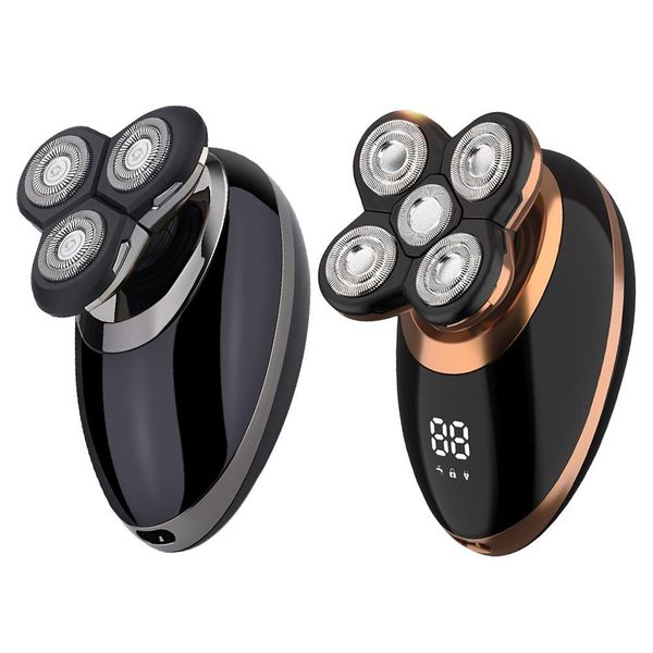 

usb electric shaver waterproof rechargeable wet dry rotary shaver multi-functional razor hair trimmer for men