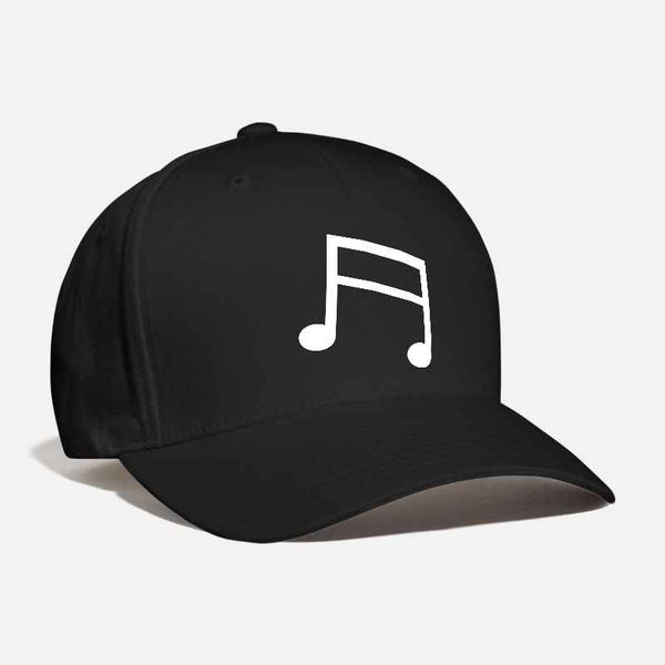 

men's women's music - vector customized embroidered deejay disc jokey remix musical note fashion curved dad cap, Blue;gray