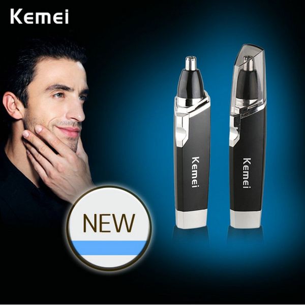 

kemei 6512 electric nose trimmer beauty cortador de pelo de la nariz care razor cleaner portable travel shaver hxadv