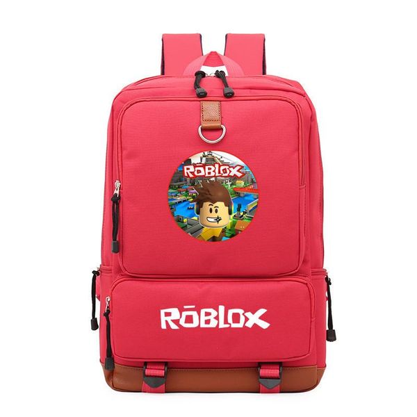 Roblox Game Casual Backpack For Teenagers Kids Boys Children