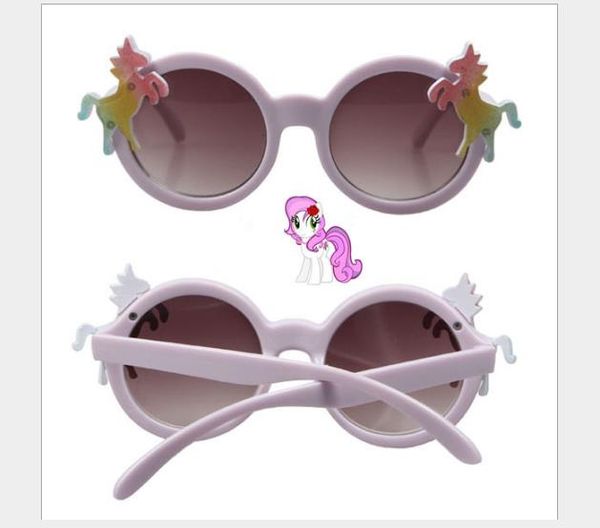 

purple pony baby солнцезащитные очки для детей, White;black