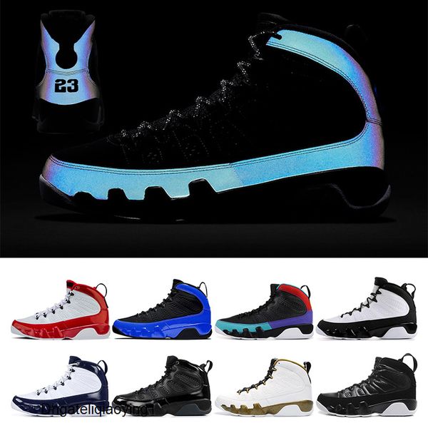 

2020 basketball shoes 9 race bule gym red black white dream it do it bred unc citurs mens trainers sports sneakers athletic
