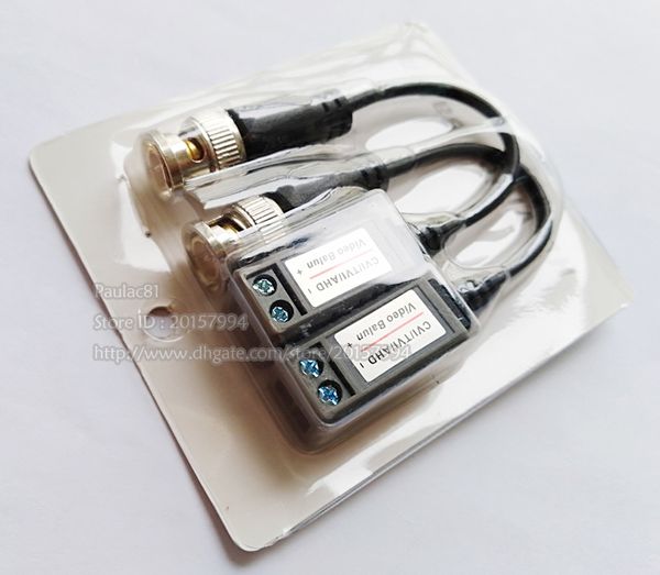 

adapters, hd cvi tvi ahd 1ch passive video balun for cctv systems/5pairs