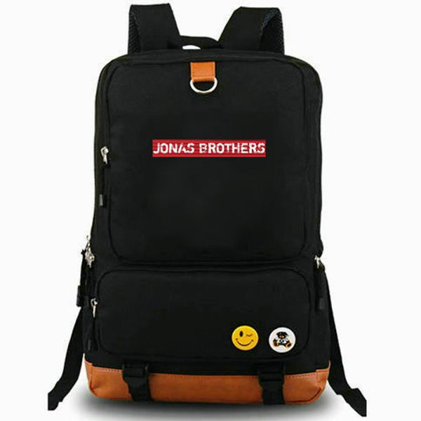 

jonas brothers backpack camp rock day pack about time band school bag rock packsack laprucksack sport schoolbag outdoor daypack