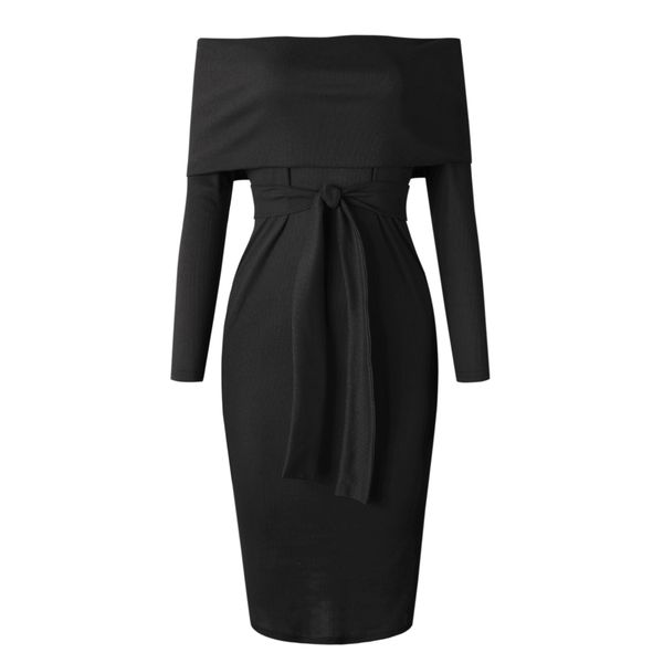

осень и зима мода платье 100194 с плечами рукав, рюкзак и ягодицы, Black;gray