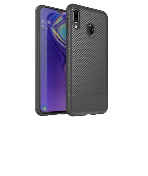 

for samsung m20 s10 plus note8 s9 s8 plus case carbon fiber craft tpu anti slip phone cases cover