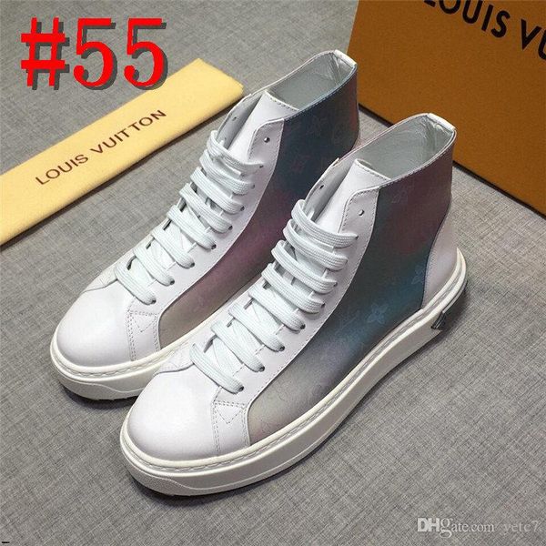 

19ss 2020 fashion sneakers men canvas shoes high male brand footwear men's casual shoes fashion trendy street dance sneakers cqcq1, Black