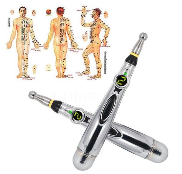 

new electronic acupuncture pen therapy pen safe meridian energy heal massage body head neck leg health massageadores