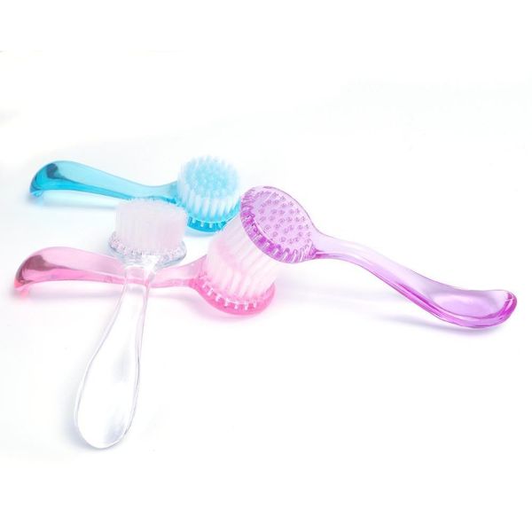 

exfoliating facial brush face soft facial brush deep pore cleansing brush nylon makeup face washing pink purple white blue 200pcs