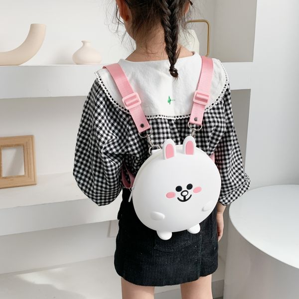 

kawaii children school bags new cute anti-lost children's backpack for children baby bags mochila infantil cartoon silicone