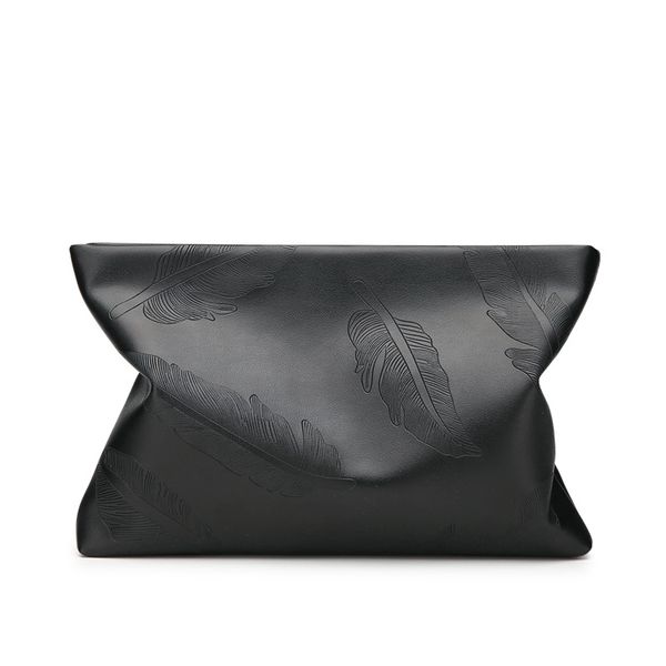 

versitile fashion 2018 handbag men's large capacity clutch soft leather handbag men's casual korean-style clutch bag