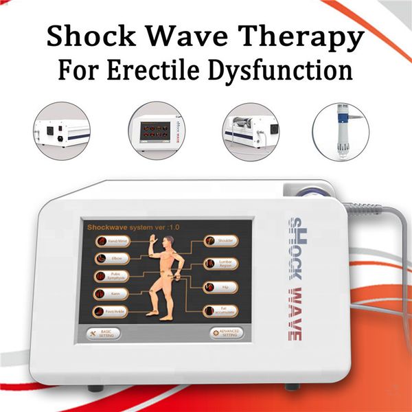 

shockwave for treatment knee pain/erectile dysfunction /shock wave physiotherapy machine for salon sw5, Black;white