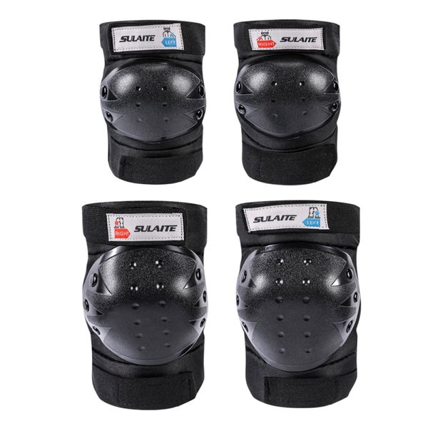 

4pcs/set motorcycle knee & elbow protective pads motocross skating knee protectors riding protective child safety