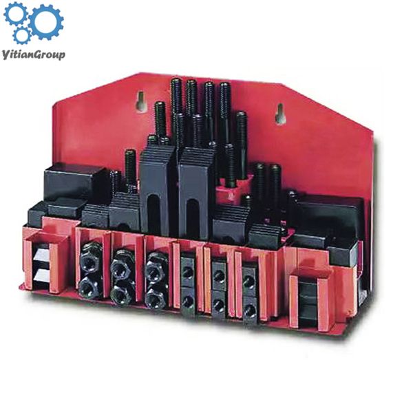 

milling machine clamping set 58pcs mill clamp kit vice m12