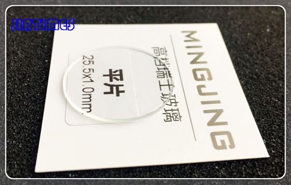 

1pc 30mm to 39.5mm size flat round 1.0mm thick watch glass