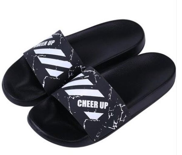 

2019 307 15 indoor black lightweight men shoes solid color men big size classic slipper cs10