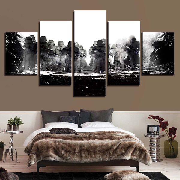 

модульные картины стена искусство hd печатает 5 шт. холст живопись кино дома прикроватный фон декора современного искусства плакат