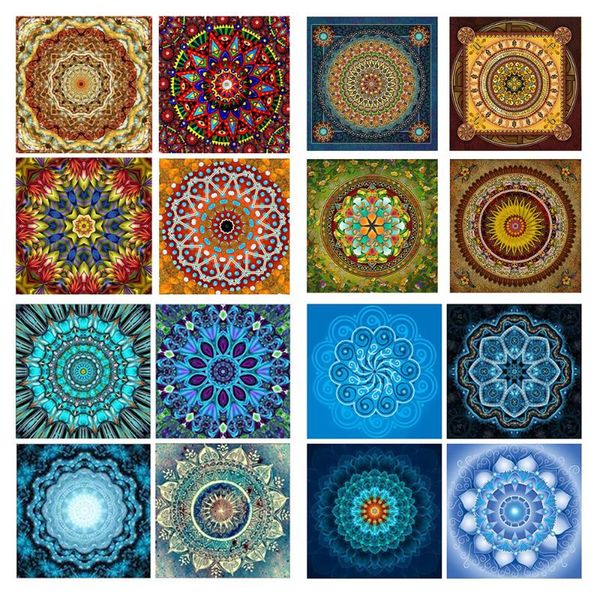 

4pcs/set 5d diy diamond art embroidery flower full square diamond painting cross stitch mosaic pattern home decoration gift