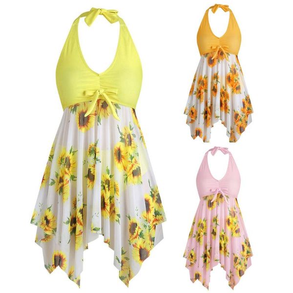 

купальник one piece dress юбка женщины плюс размер печати танкини swimjupmsuit купальник пляжная одежда мягкий купальник #d, White;black
