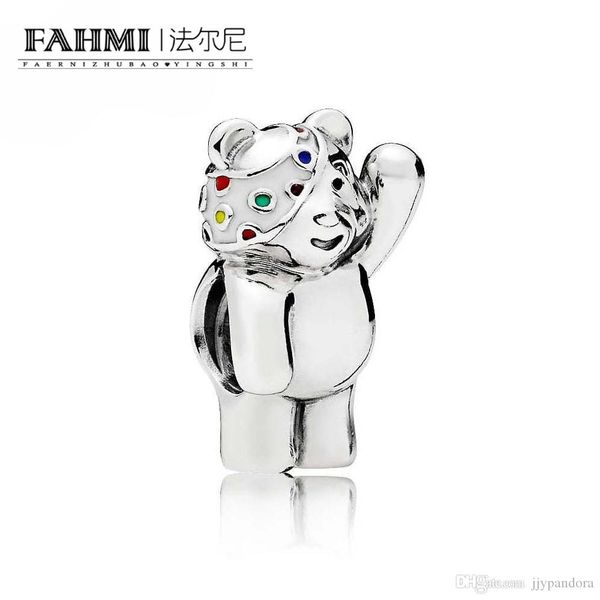 

wpennyi 100% 925 sterling silver 1:1 original 796255enmx authentic temperament fashion glamour retro bead wedding women jewelry, Black