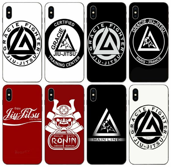 

tongtrade] popular gracie jiu jitsu case for iphone 11 pro max x xs 8s 8 7s 7 6 plus samsung a90 a9s alpha g850 huawei mate 30 lg k12 case