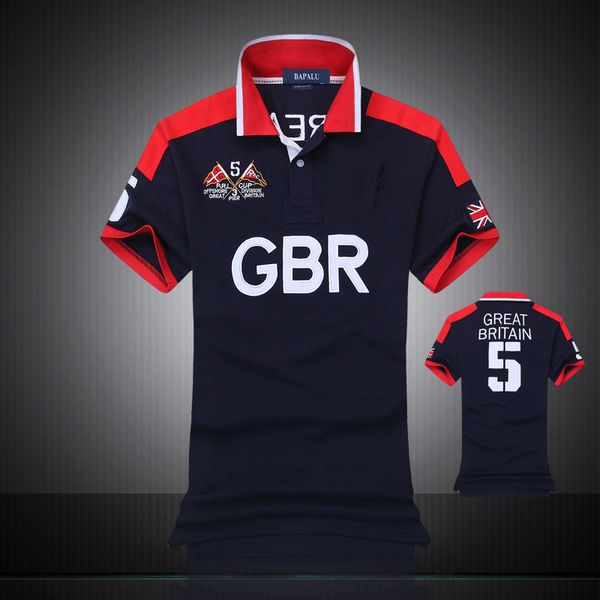 

fashion striped printed polo shirt t-shirt polos shirt embroidered lapel european and american italian designer men's polos men, White;black