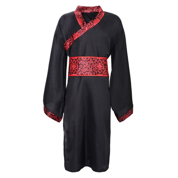 

chinese hanfu for men, Black