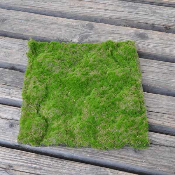 

1pc 30x30cm garden landscape decoration diy mini fairy simulation plants artificial fake moss decorative lawn