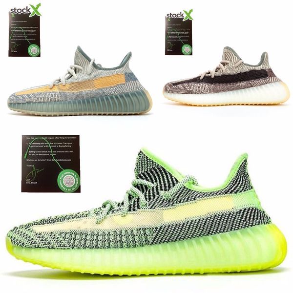 

yeezreel kanye west v2 men women running shoes blue tint yecheil yeshaya black reflective desigmor shoes mens sneakers j#006453 with box