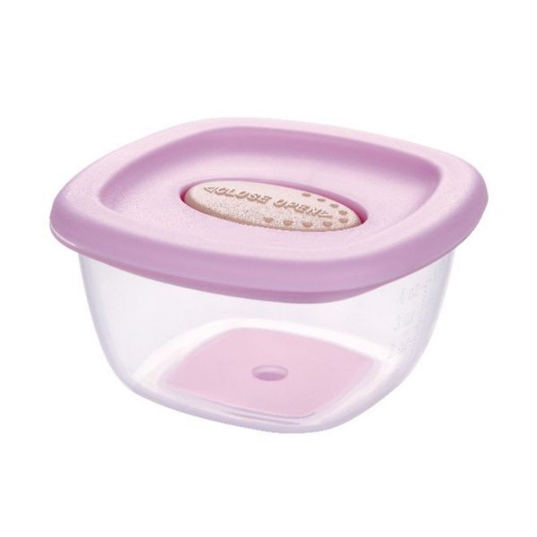 

4 pcs airtight storage container sets transparent storage box refrigerator sealed fruit container