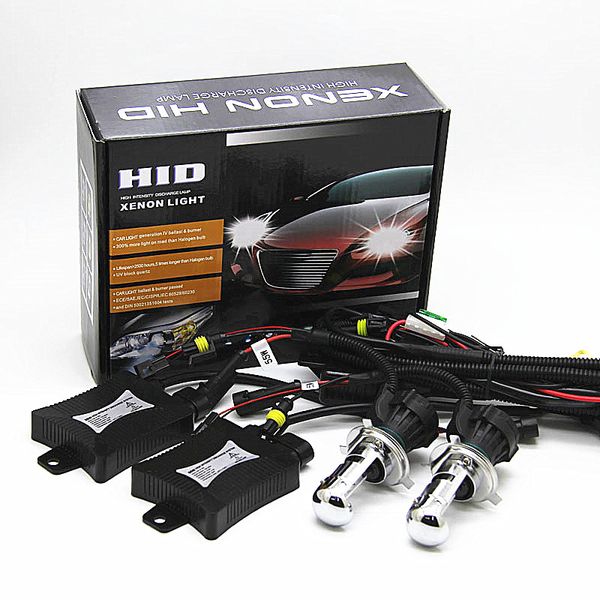 

1set dc 12v 55w спрятался h4-3 би ксенон привет / lo bixenon h4 комплект би-ксенона 6000k 8000k 10000k